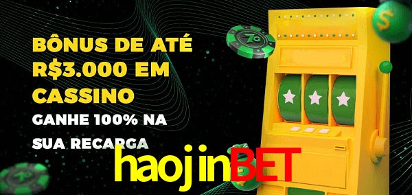 haojinbet melhor bônus de depósito