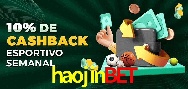 10% de bônus de cashback na haojinbet